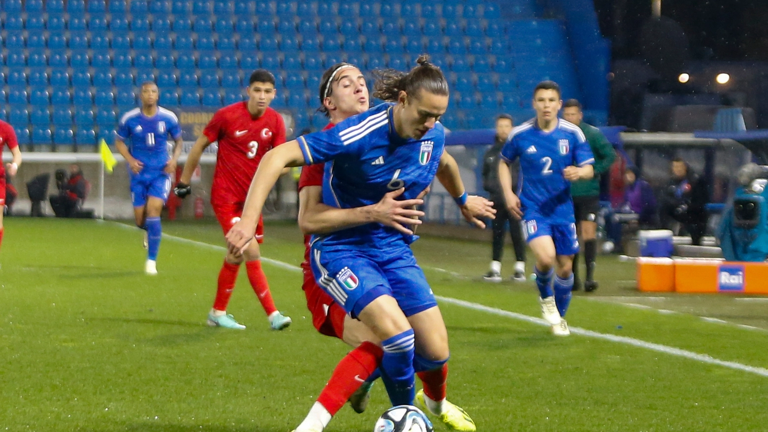 Italia-Turchia Under 21 1-1, Daniele Ghilardi autore del gol azzurro (Agenzia Aldo Liverani Sas)