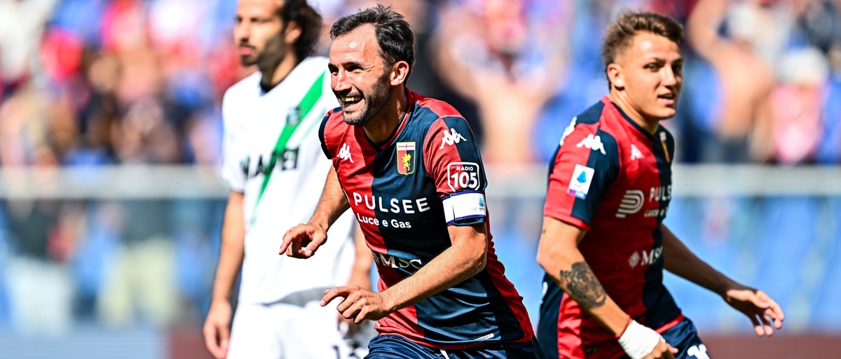 Genoa-Sassuolo 2-1: i rossoblù inguaiano gli emiliani in rimonta