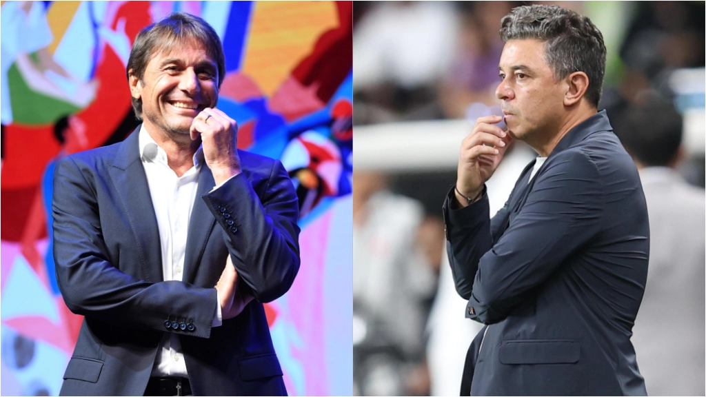 Antonio Conte e Marcelo Gallardo: due ipotesi per la panchina del Milan