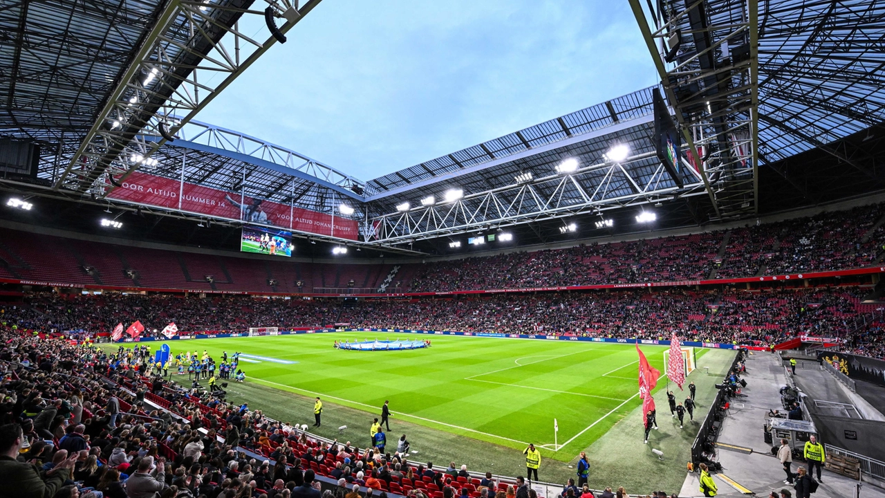 La Johan Cruijff Arena di Amsterdam ospita le partite casalinghe dell'Ajax