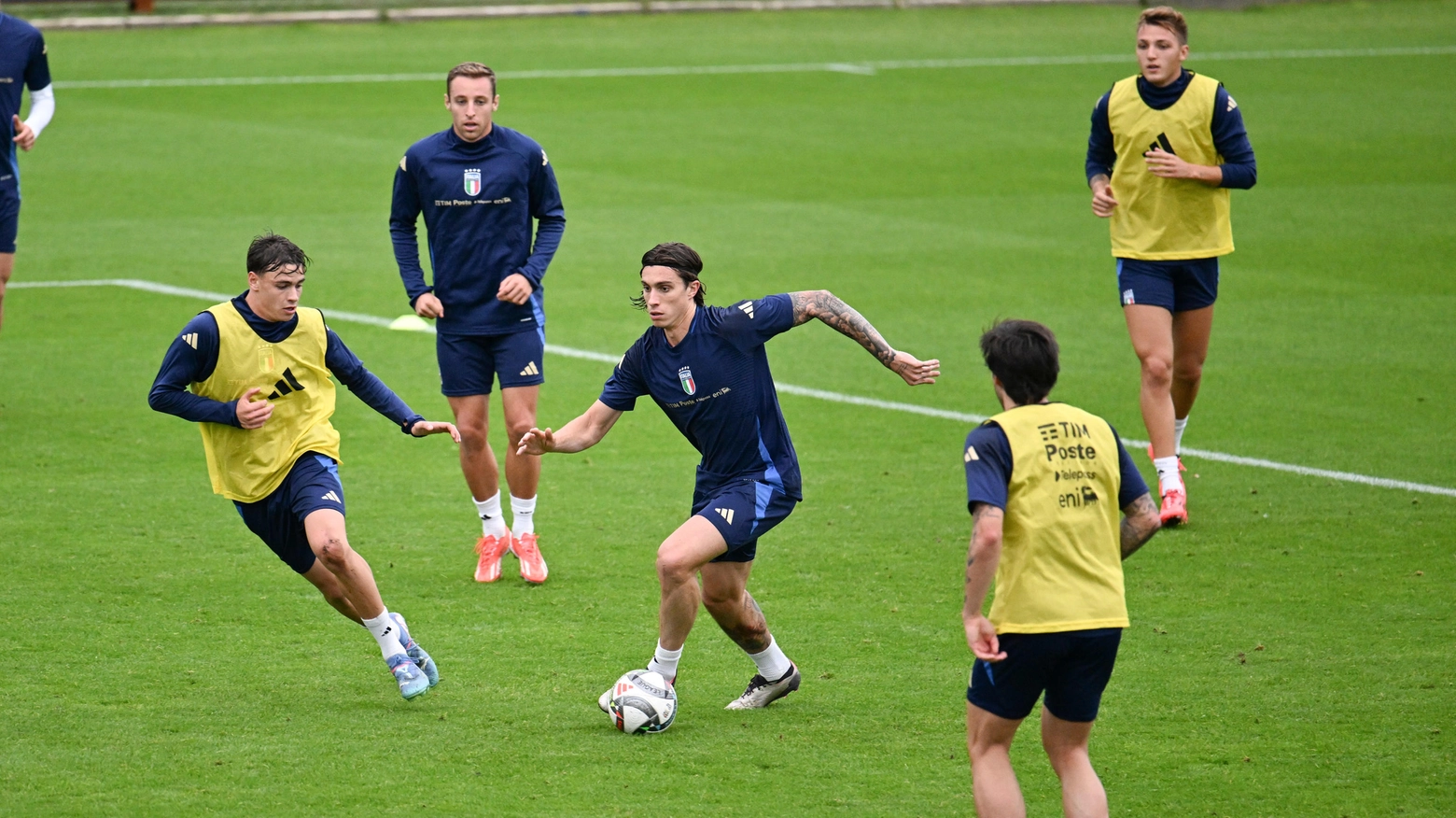 National League, Italy's training session in Coverciano