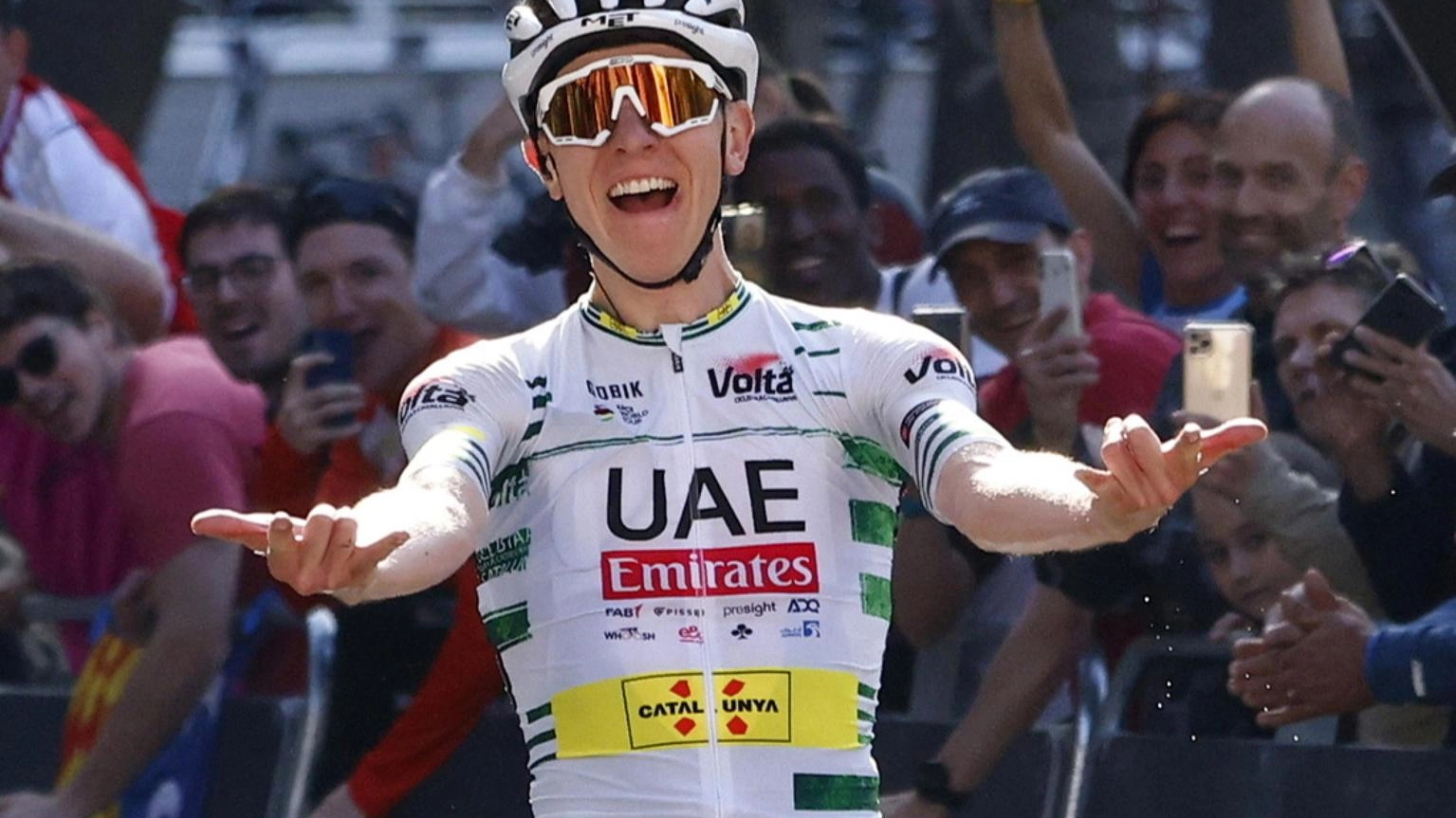 Giro di Catalogna: trionfo di Pogacar, quattro vittorie di tappa