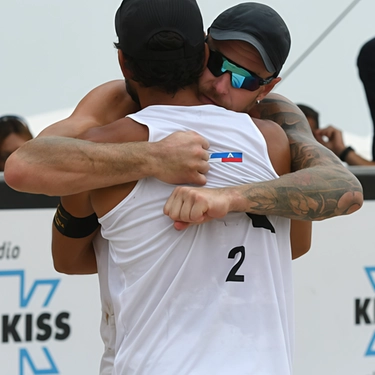 Tricolori di beach volley. Zaytsev-Lupo numeri uno