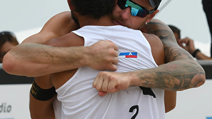 Tricolori di beach volley. Zaytsev-Lupo numeri uno