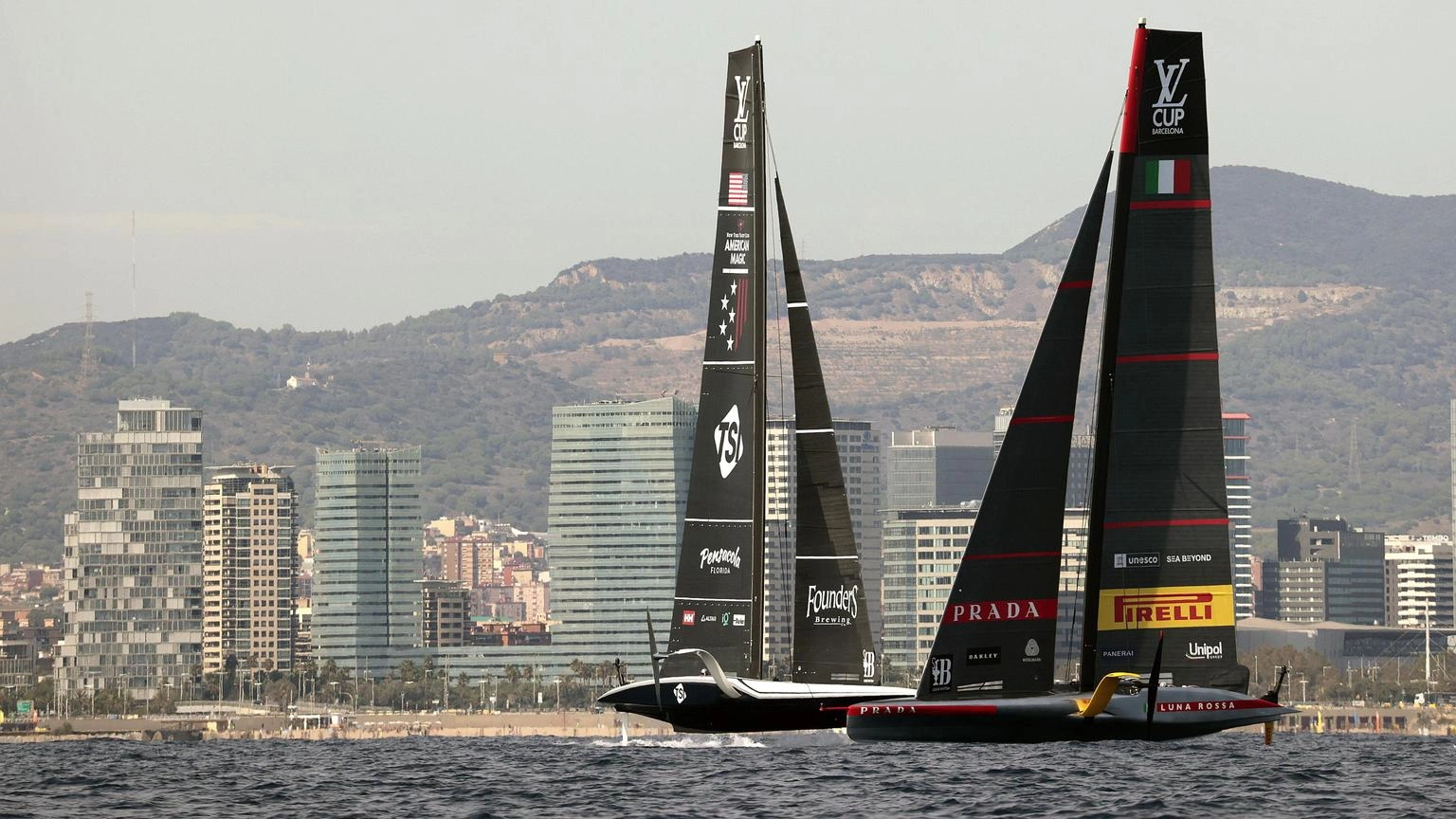 Vuitton Cup: Luna Rossa 'rompe', American Magic vola al 3-4