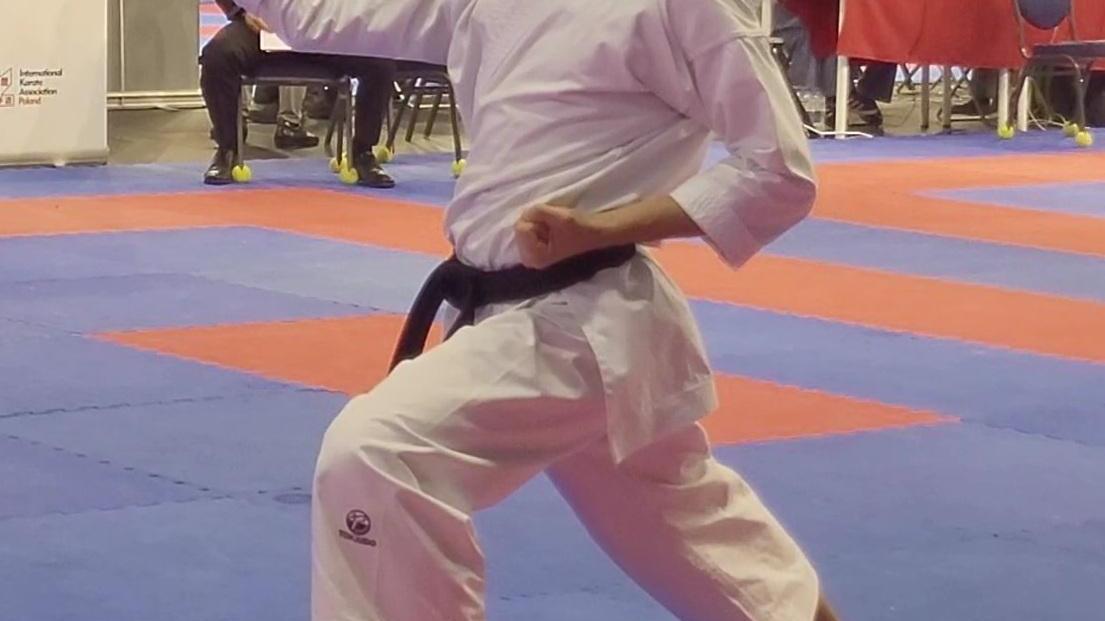 Arti marziali. Un’ottima prestazione di Serrao al campionato europeo di karate in Polonia