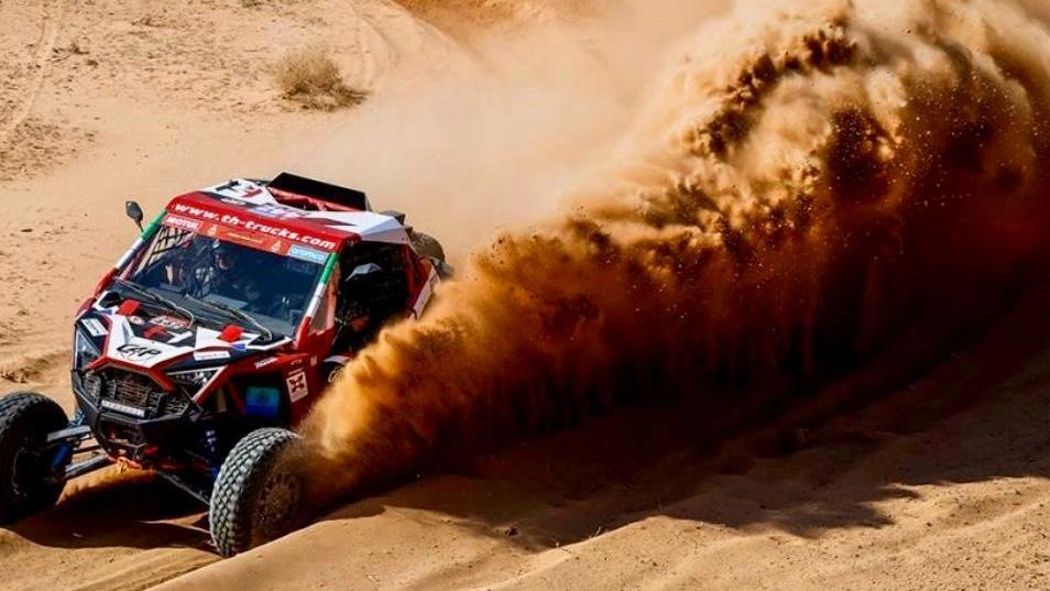 Schiumarini e Gaspari in lizza nel deserto al Rally del Marocco