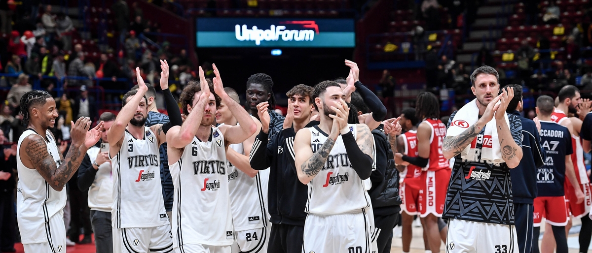 Basket, Serie A: dieci e lode per Trento. La Virtus vince il 