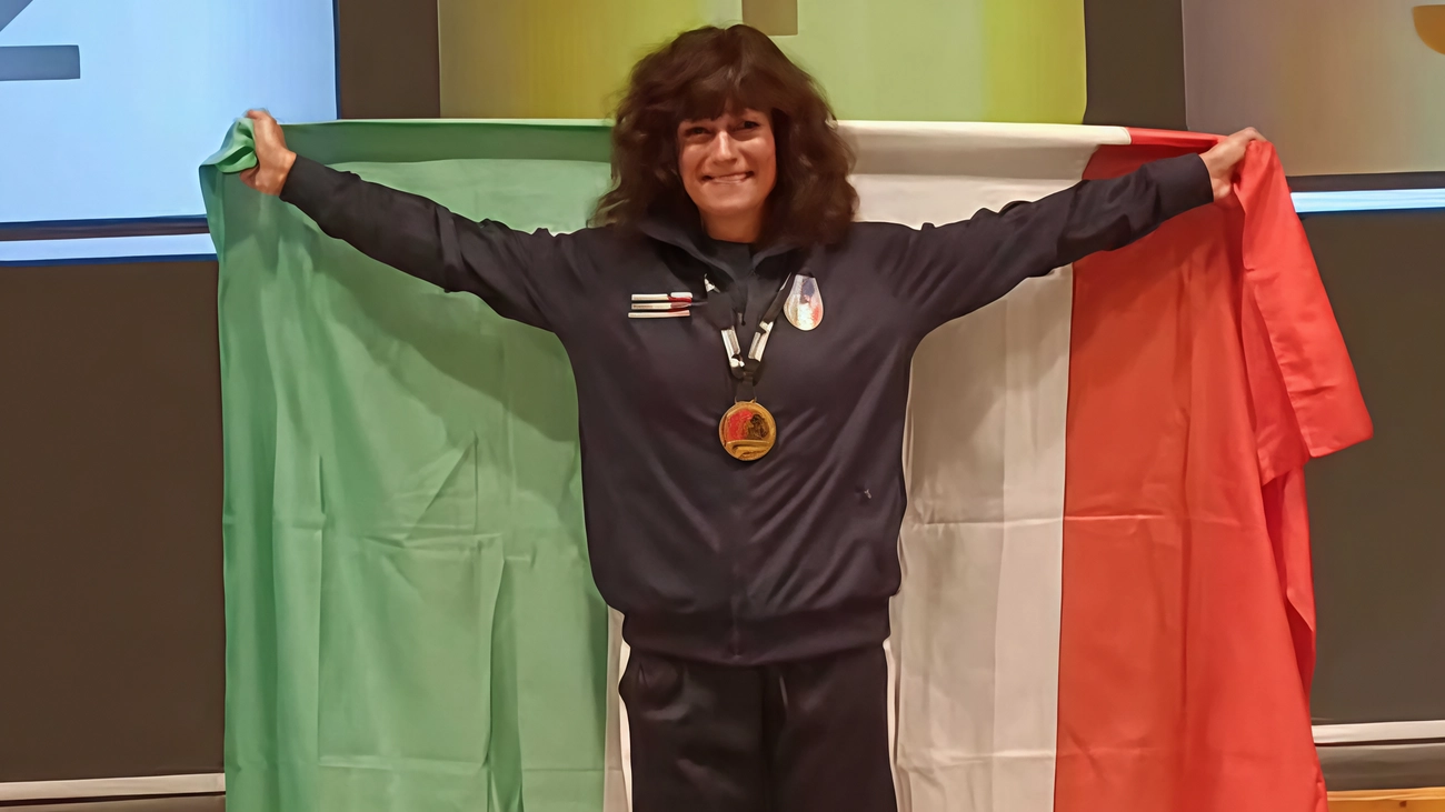 Elena Lorenzoni sul tetto del mondo