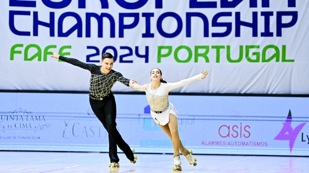 Mattia Danesi ed Angela Costantino agli Europei