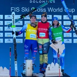 Doppio podio azzurro a San Candido: Galli seconda, Deromedis terzo nello ski cross