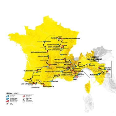 Tour de France, Bardet vince a Rimini ed è maglia gialla