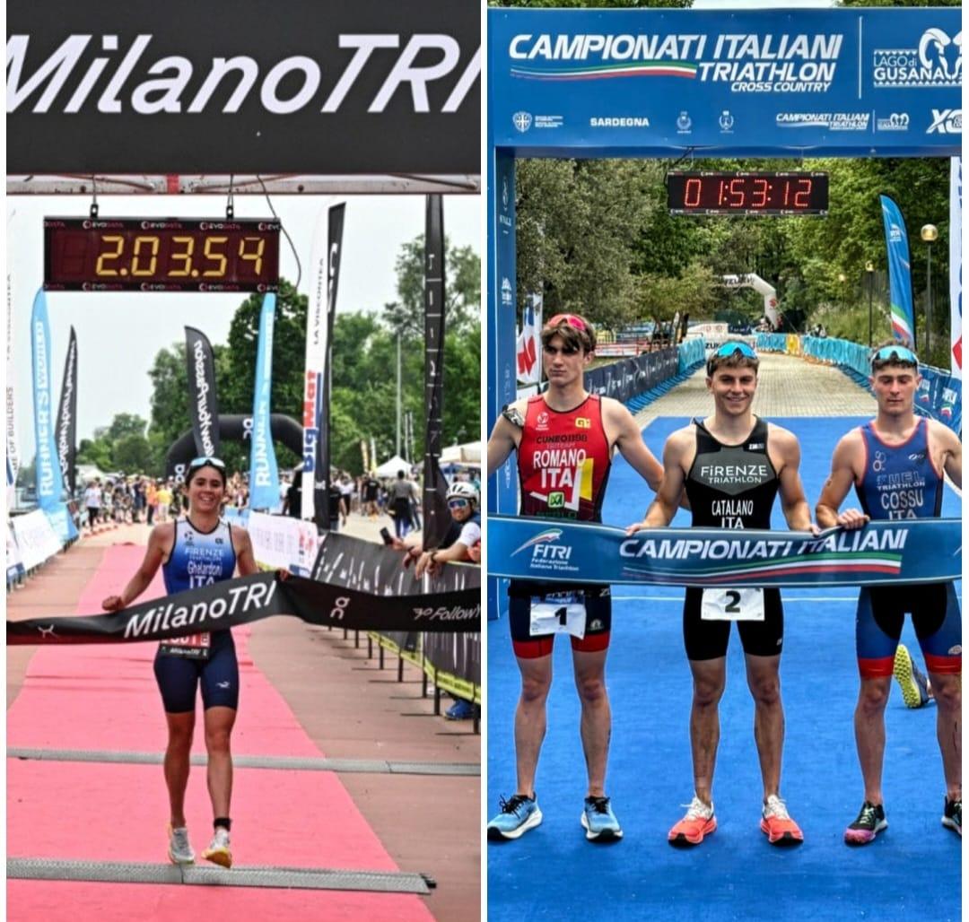 weekend di gloria per il firenze triathlon titoli italiani trionfi e un evento da record