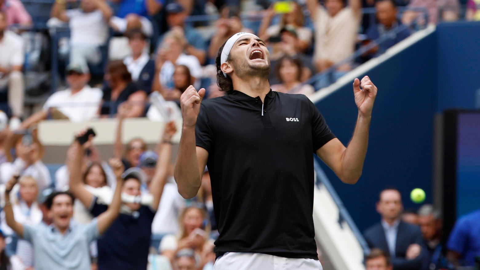 Taylor Fritz dopo la vittoria in semifinale contro Tiafoe