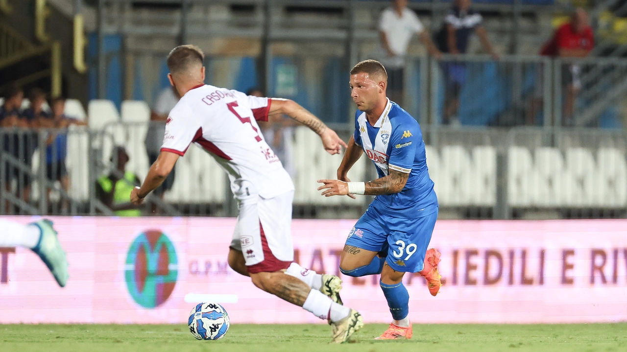 Michele Besaggio , Brescia - Cittadella partita di seria B, Brescia 24 agosto 2024. Ph Only Crew Simone Venezia Fotolive