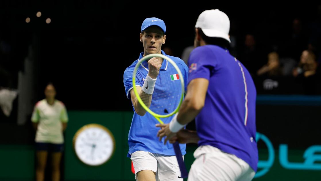 Coppa Davis, la finale Italia Olanda con Berrettini e Sinner. La giornata in diretta