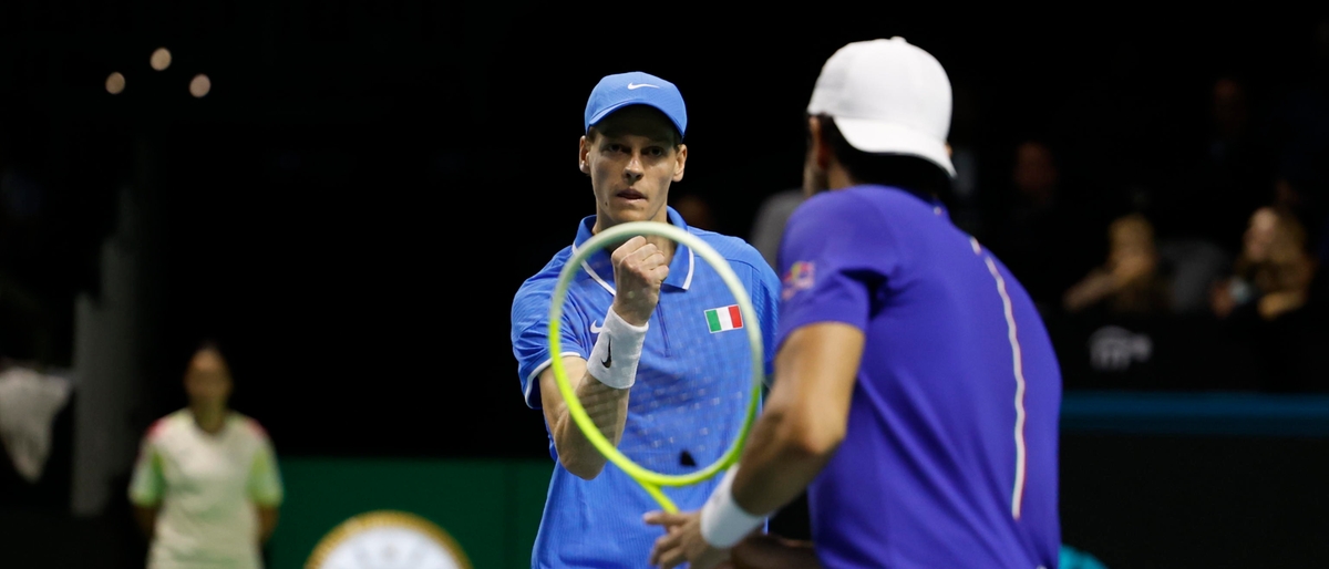 Coppa Davis, la finale Italia-Olanda con Berrettini e Sinner. La giornata in diretta