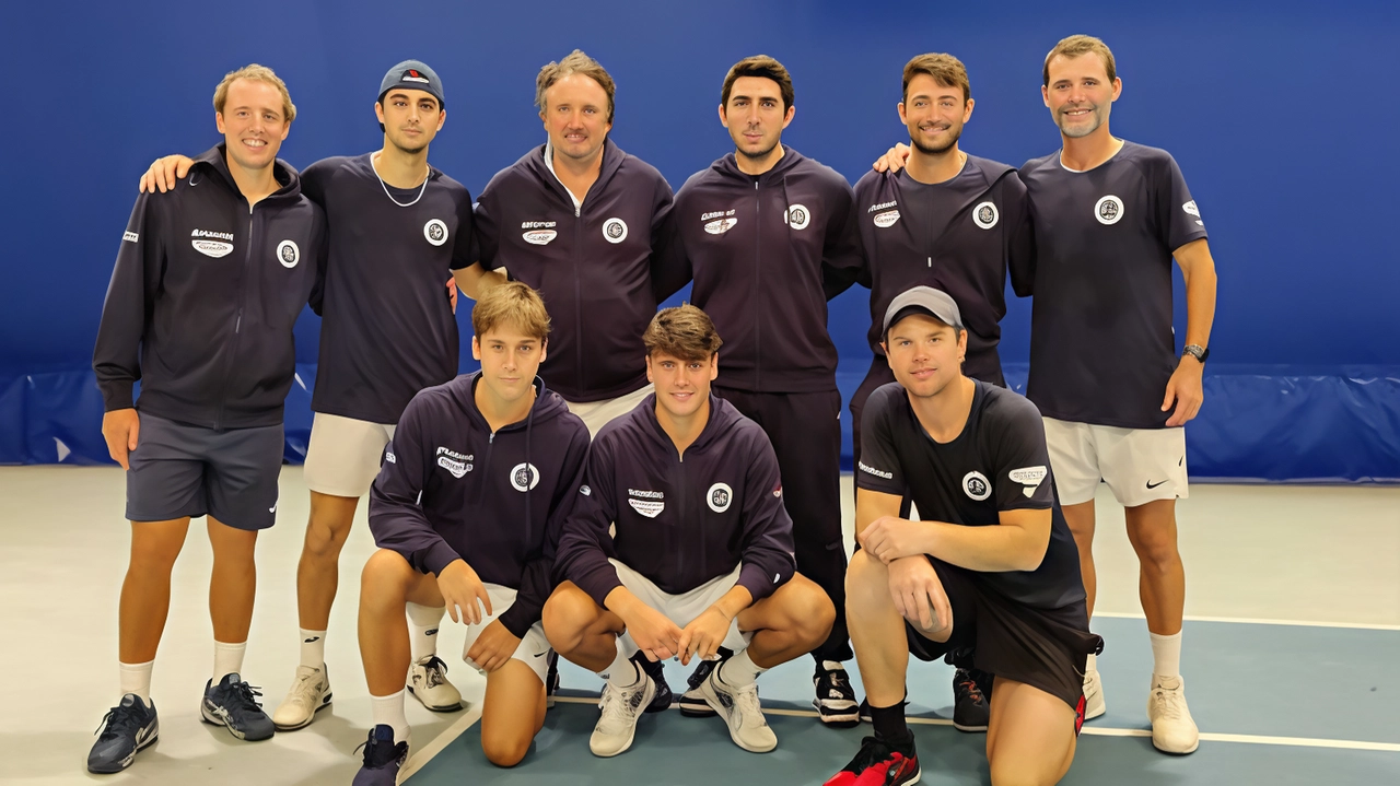 La squadra del Circolo Tennis Massa Lombarda