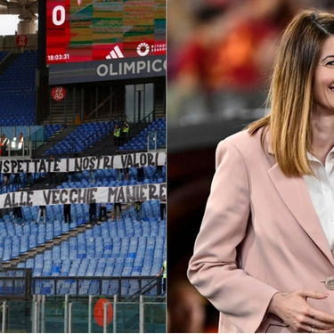 Terremoto alla Roma: curva deserta dopo l’esonero di De Rossi. L’ad Lina Souloukou si è dimessa dopo le minacce