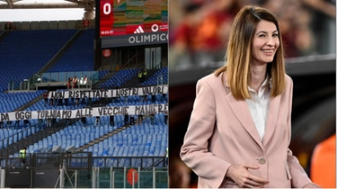 Terremoto alla Roma: curva deserta dopo l’esonero di De Rossi. L’ad Lina Souloukou si è dimessa dopo le minacce