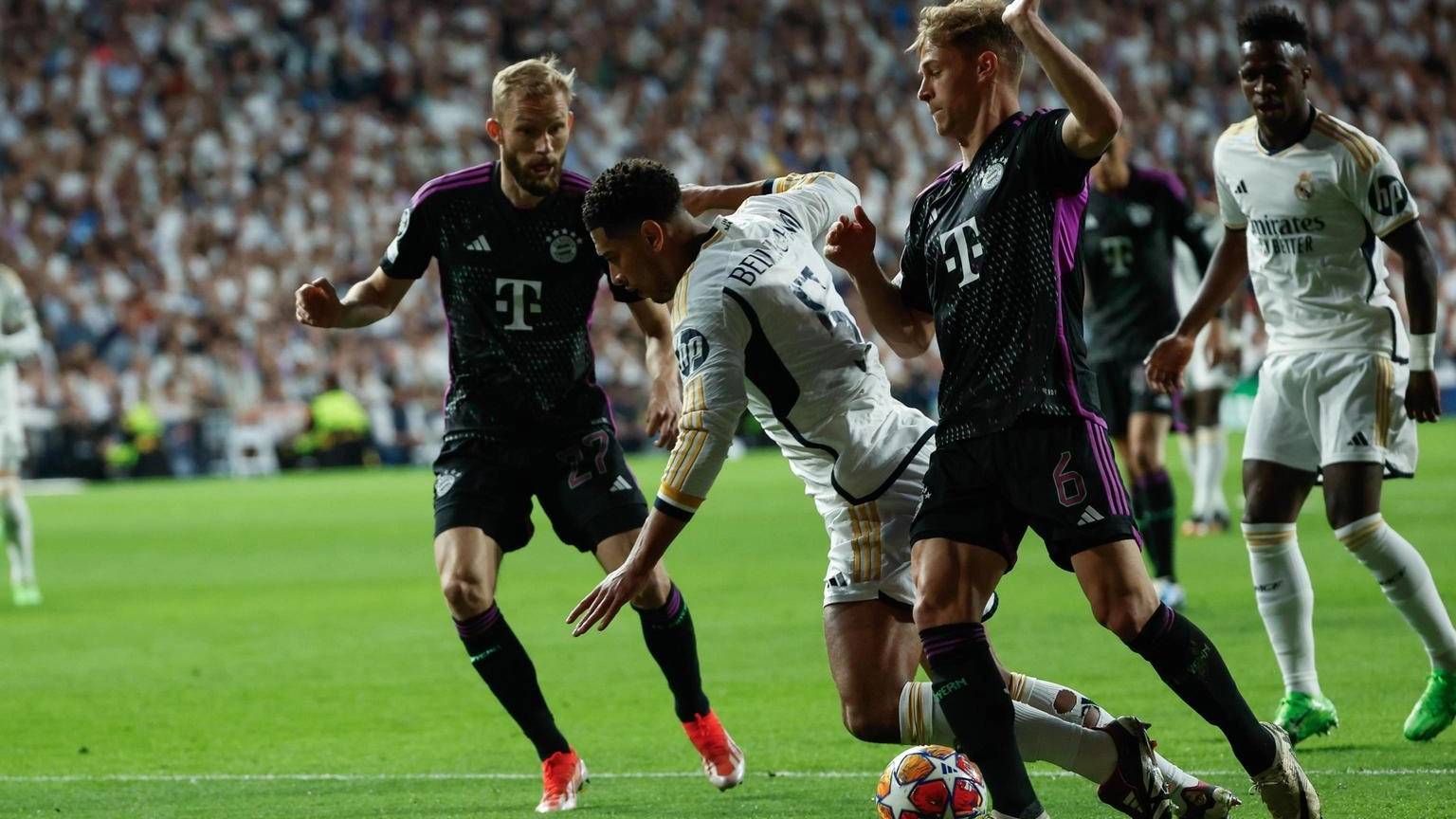 Champions: 2-1 al Bayern, Real in finale col Borussia