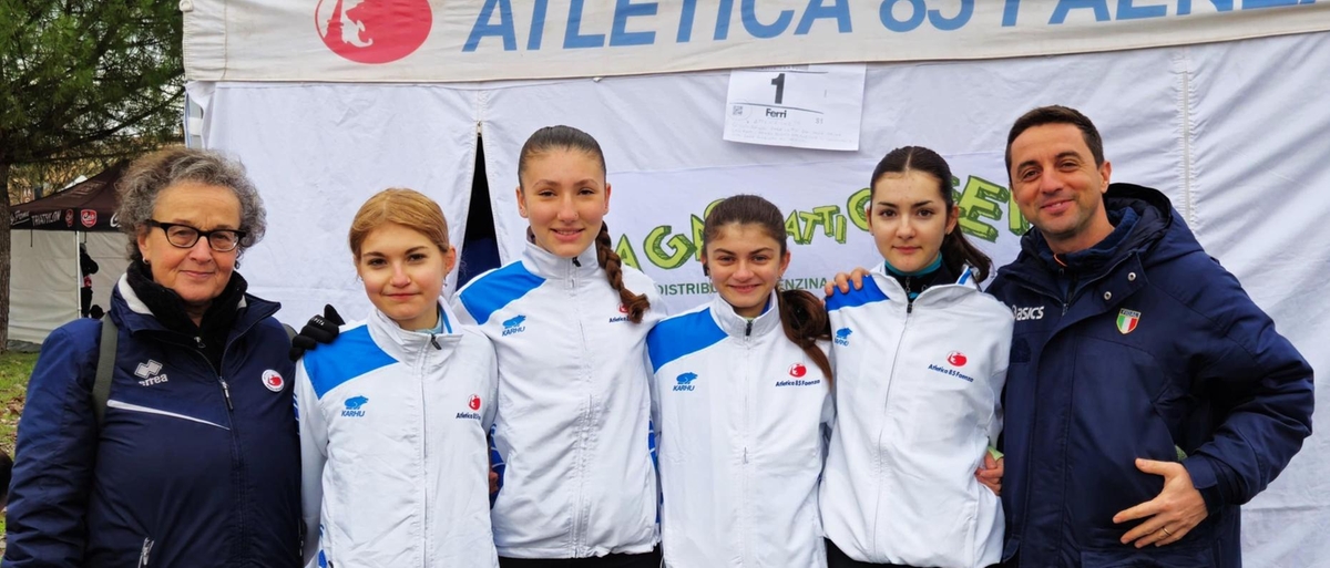 Atletica Pioggia di podi per l’85 Faenza. Secondo posto per le master donne