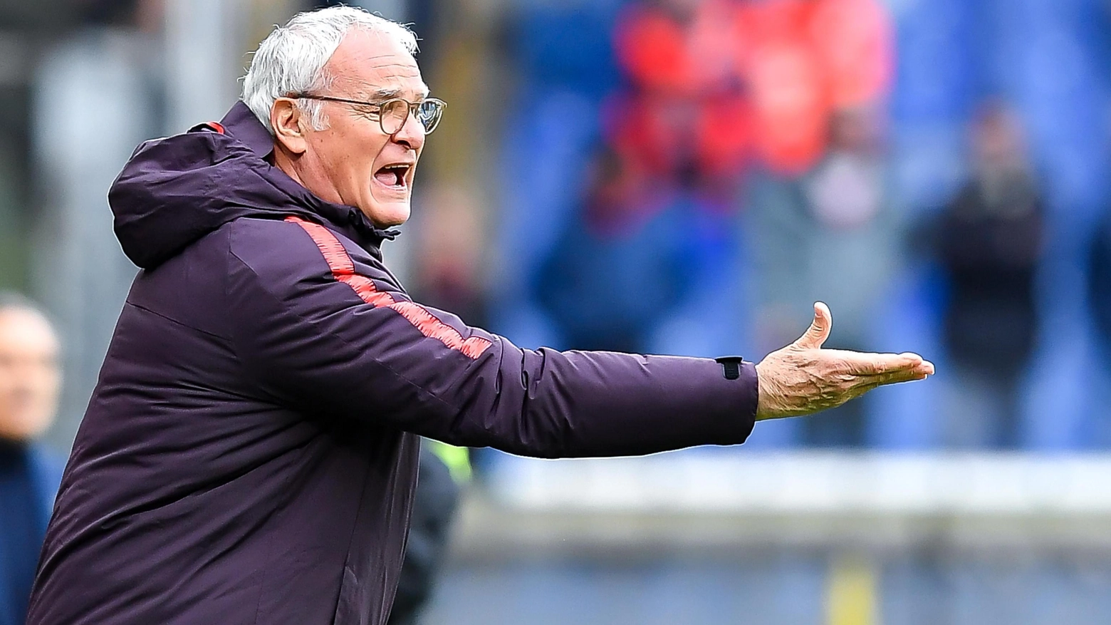 Claudio Ranieri domenica inizierà la sua terza esperienza sulla panchina della Roma