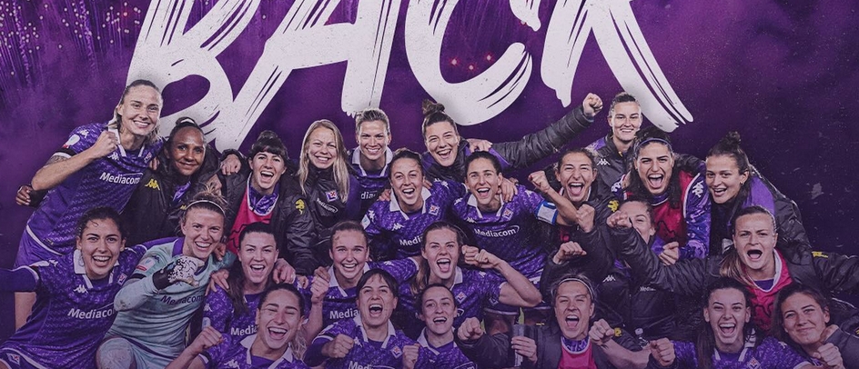 Fiorentina, gioia per la squadra femminile. Dopo tre anni torna in Champions League