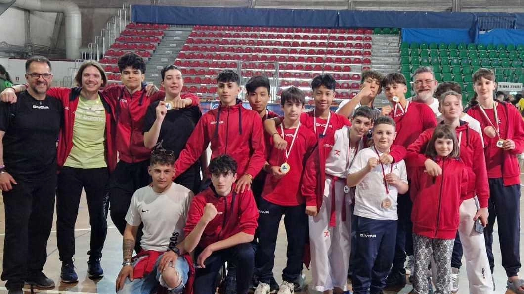 Campionati regionali La Kouros di Torrita di Siena fa incetta di medaglie: terzo posto