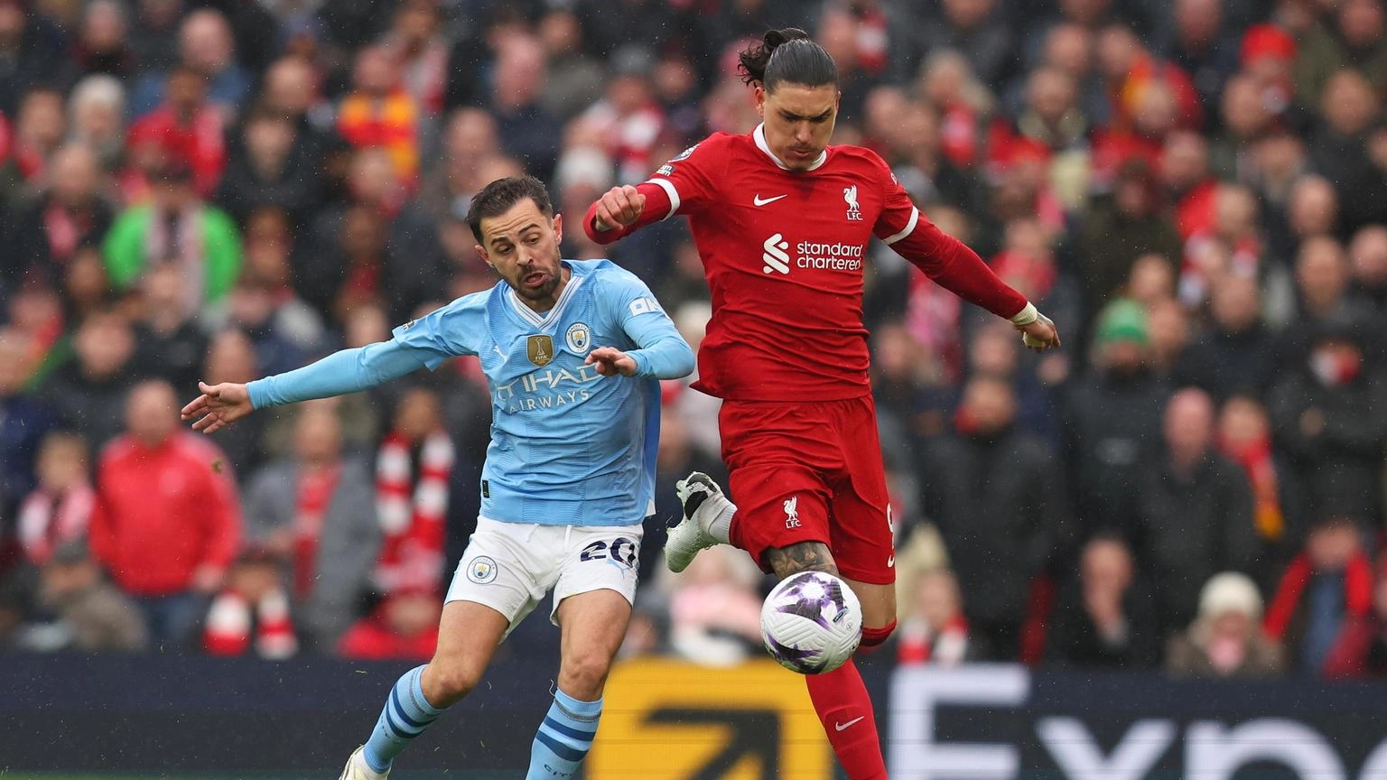 Premier: Liverpool-Manchester City 1-1, l'Arsenal ringrazia