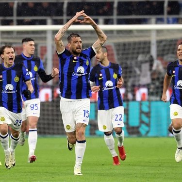 Milan-Inter, 1-2: è scudetto. Acerbi e Thuram segnano la vittoria