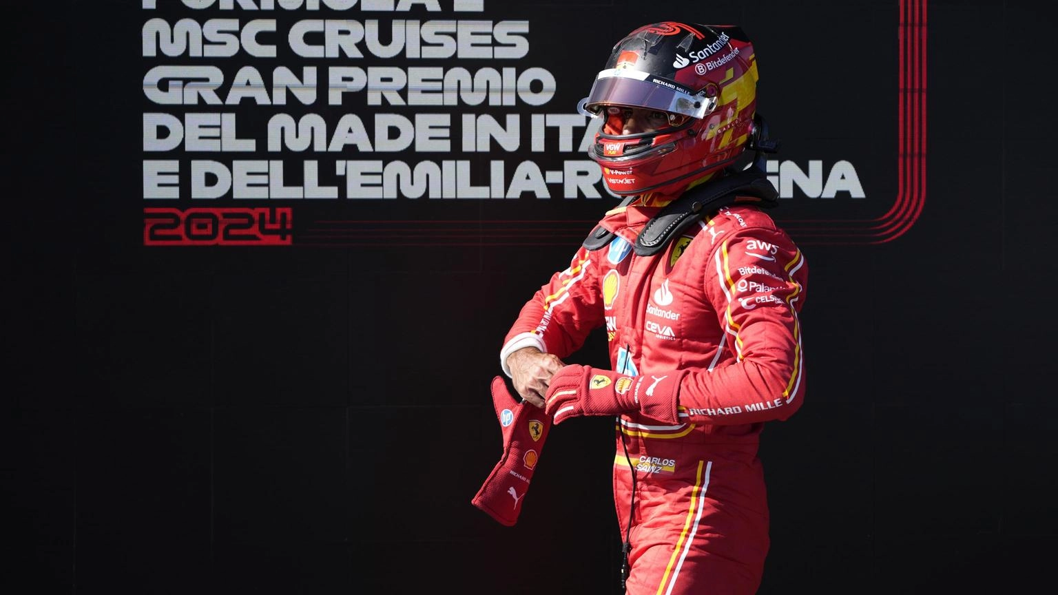 F1: Imola; Sainz ottimista, 'Ci possiamo giocare il podio'