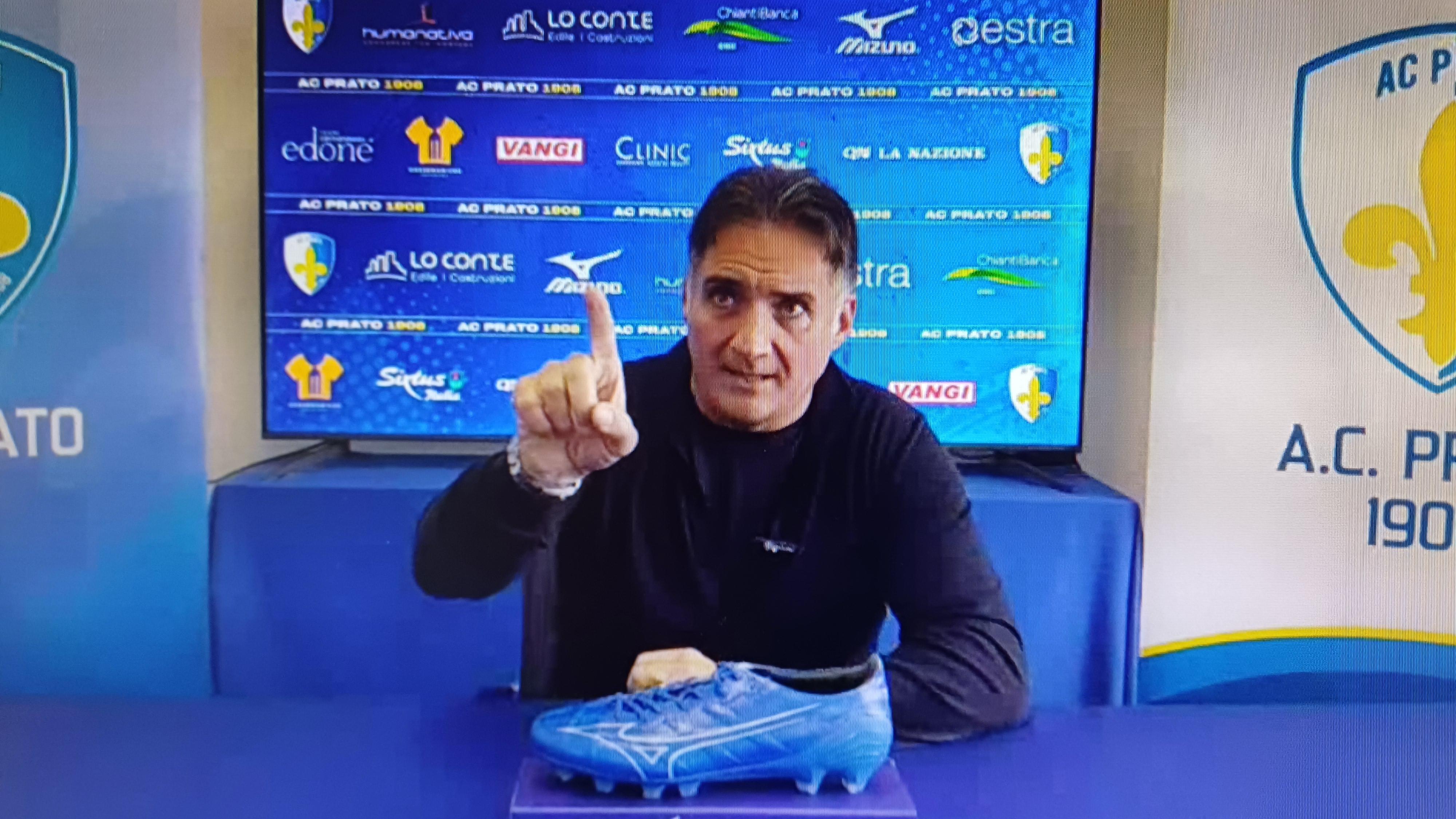 Prato parla da Sport.quotidiano.net Ac Prato parla Commini | Voglio dare un futuro alla società e alla squadra