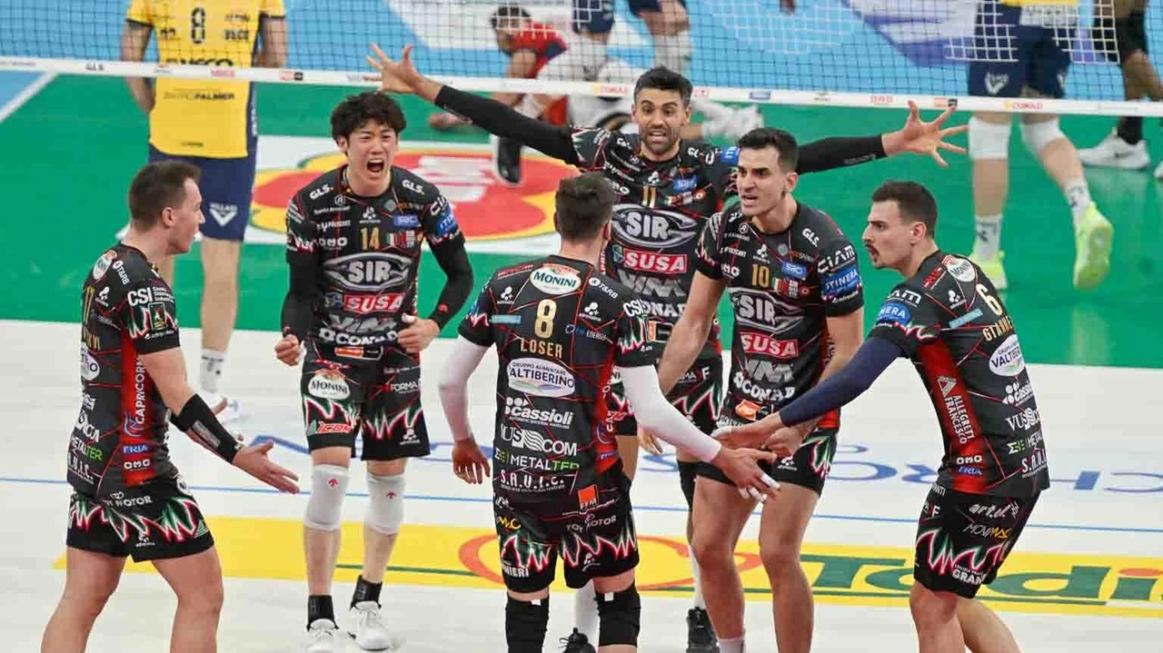 I ragazzi di coach Lorenzetti chiudono l’anno nel migliore del modi e fanno un regalo ai quattromila tifosi del PalaBarton Energy