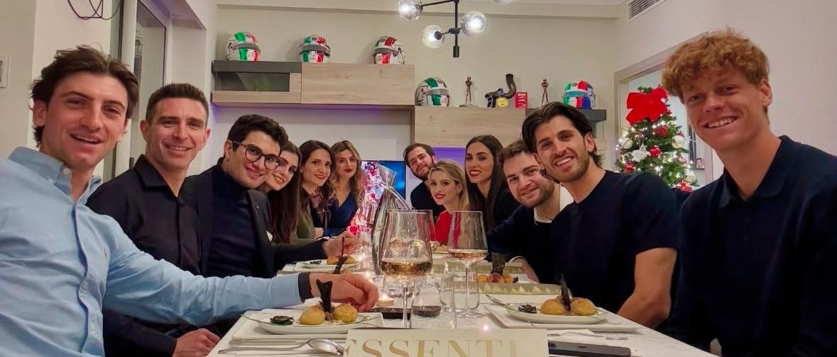 Sinner, il menù di Capodanno: che festa a casa di Giovinazzi