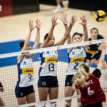 Volley, 3-1 alla Germania: prima vittoria per le azzurre di Velasco in Nations League