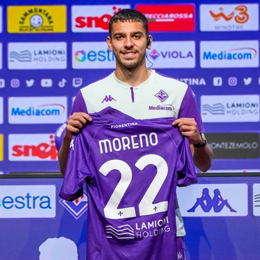 Fiorentina, Moreno: “Sogno di esordire al Franchi”