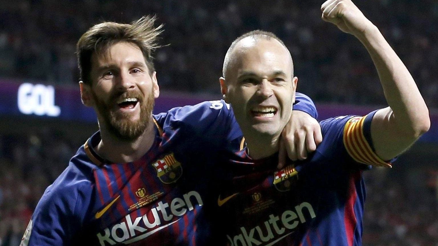 Iniesta addio al calcio, l'omaggio di Messi 'mancherai a tutti'