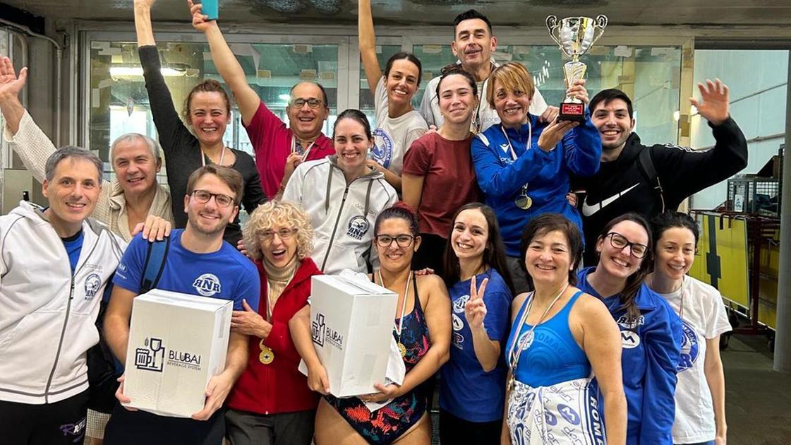 Nuoto. La Rari Nantes vince il trofeo Masters