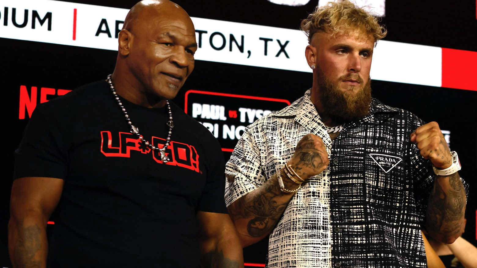 Mike Tyson e Jake Paul sono pronti a salire sul ring