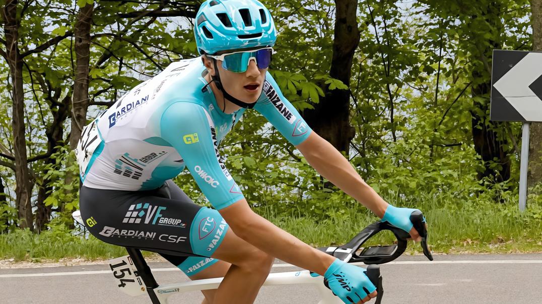 Ciclismo. Giulio Pellizzari protagonista. Seconda piazza al Tour of the Alps
