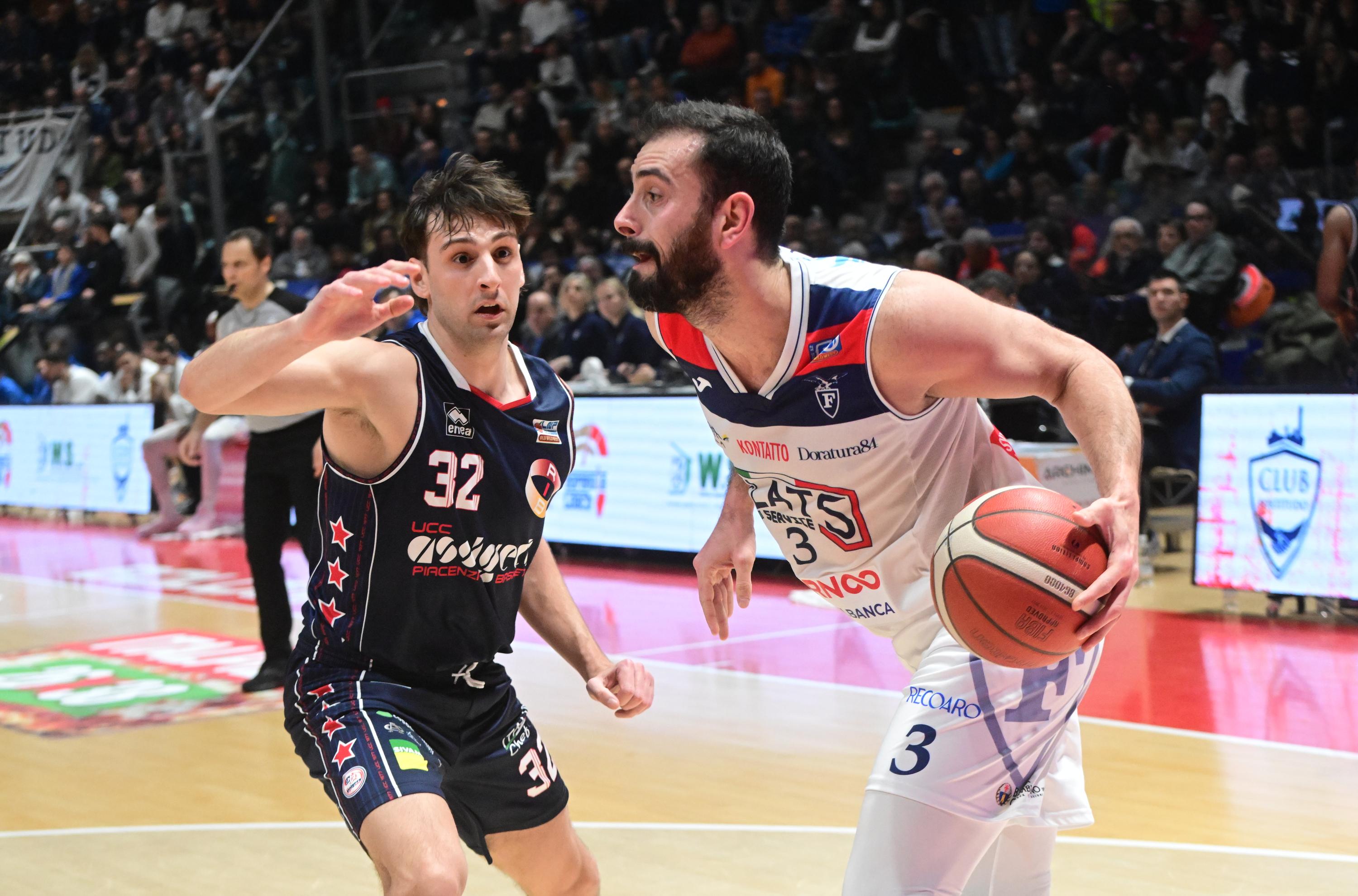 Fortitudo – Piacenza 72 62, la Effe cala il poker