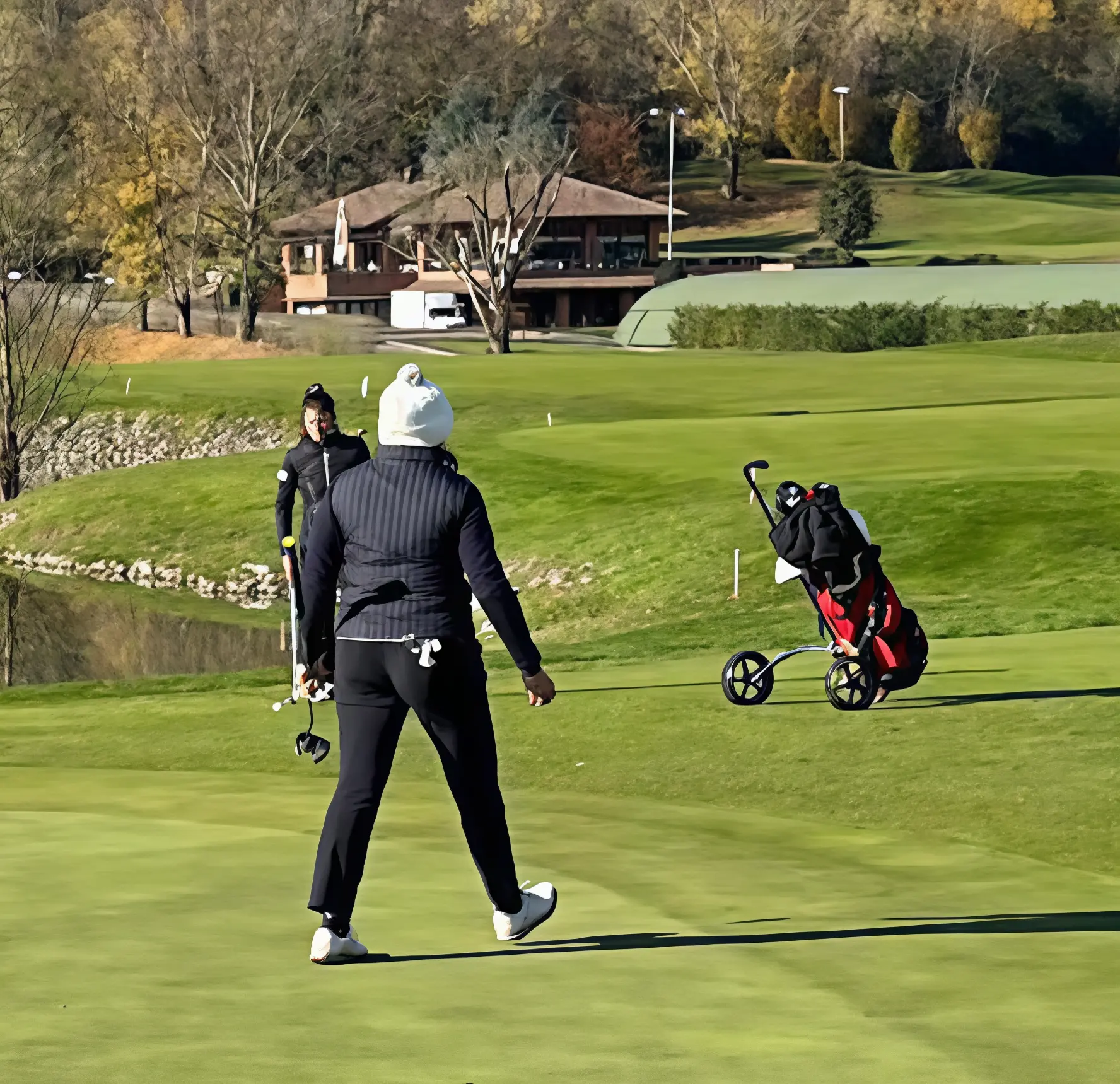 Golf. Il Babbo Natale va a Baroni