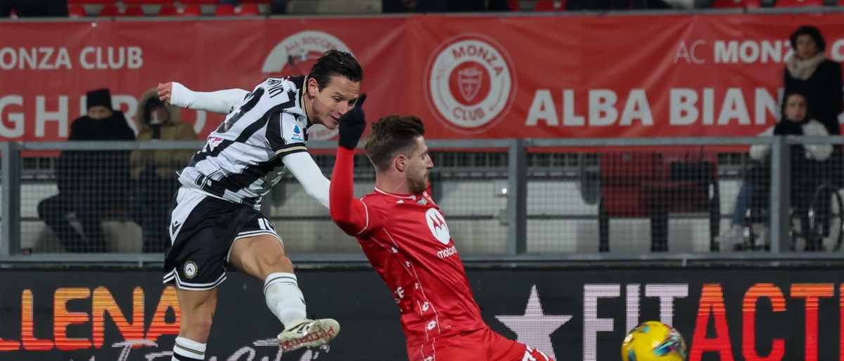 Monza-Udinese 1-2: Lucca e Bijol firmano il blitz bianconero all'U-Power Stadium