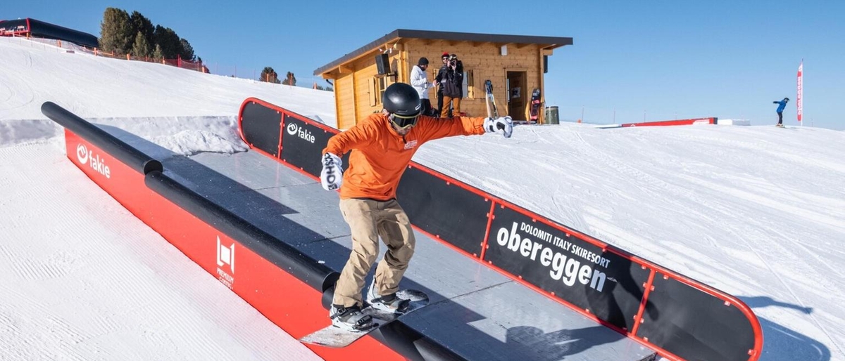 Sci: 'Shgroll' in pista a Obereggen per snowboarder e freeskier