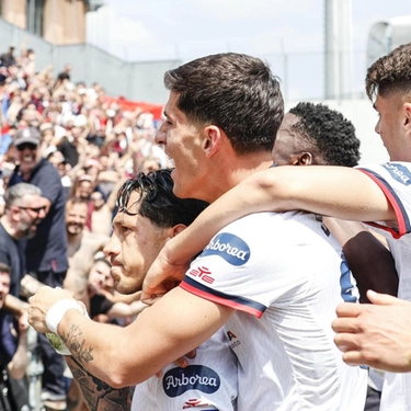 Il Cagliari festeggia salvezza, Giulini "felici con Ranieri"