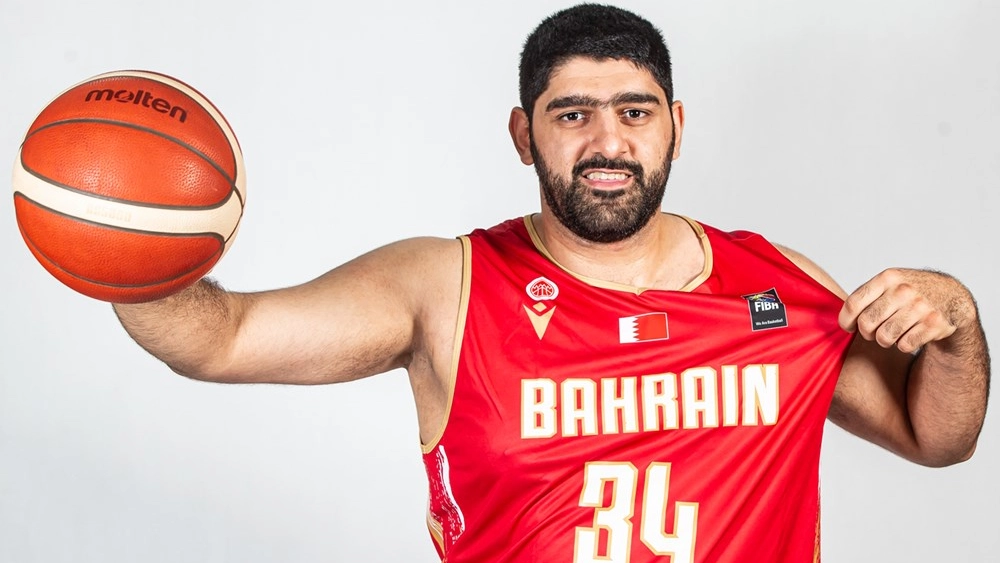 Ali Hasan, giocatore nella nazionale di basket del Bahrain