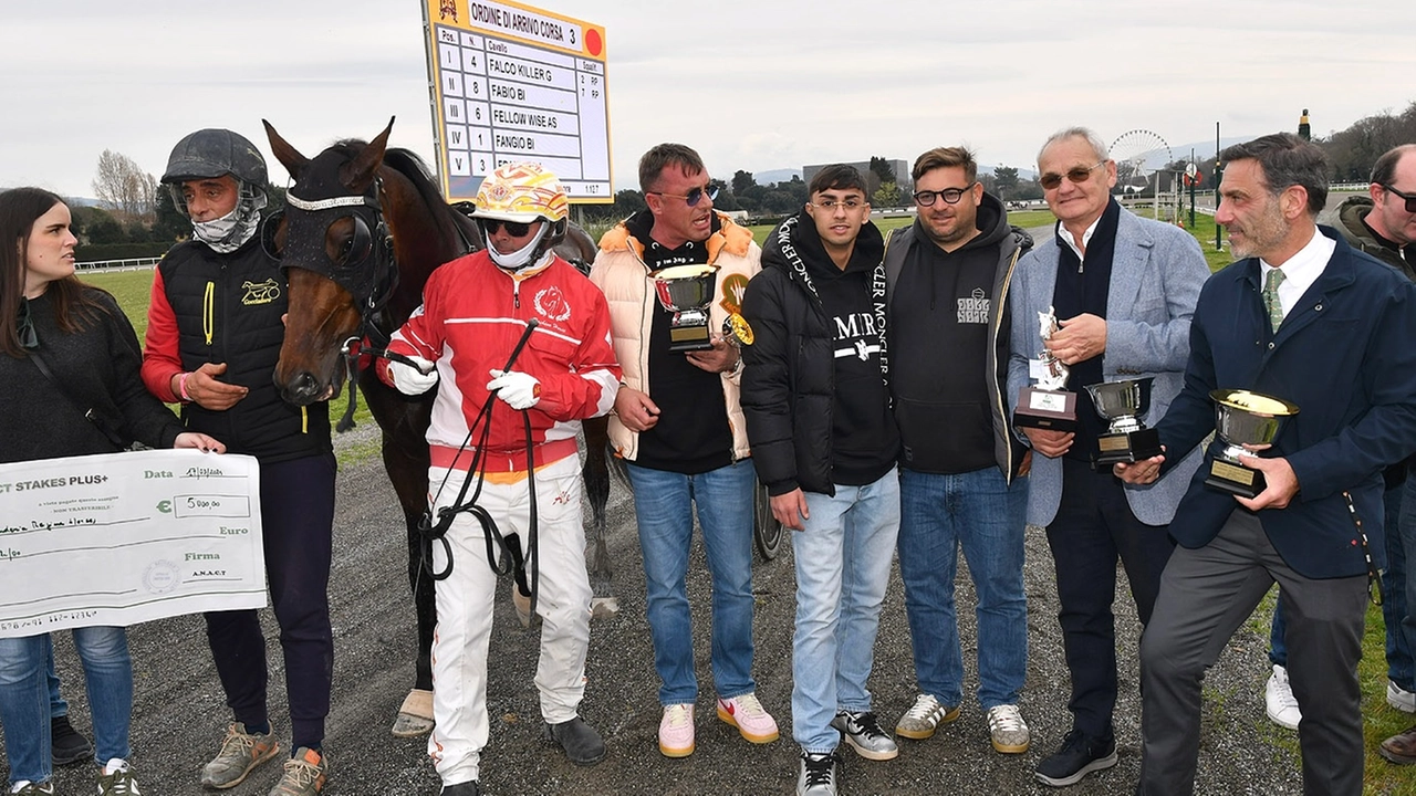 La premiazione del Gp Etruria maschile