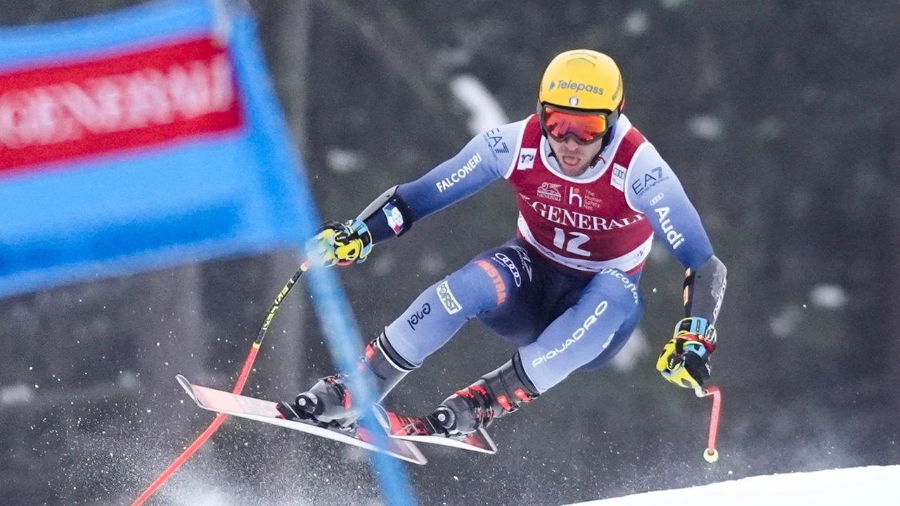 Mattia Casse vince il superG in Val Gardena, conquistando la sua prima vittoria in carriera sulla Saslong.