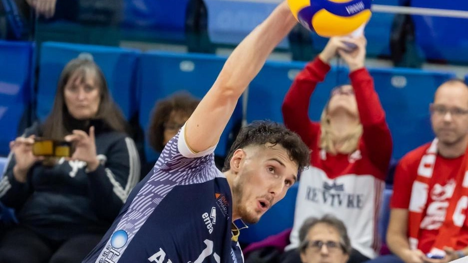 Davide Gardini, 25 anni, schiacciatore dell’Allianz Powervolley Milano